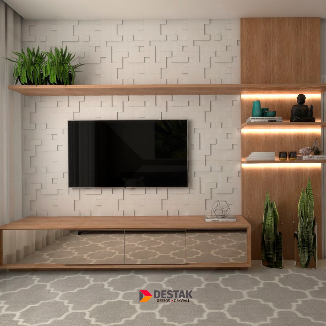 Forros e paredes em drywall